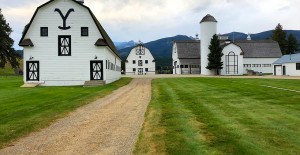 barns at chief joseph ranch