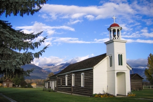 st marys mission montana first permanent settlement in stevensville, mt