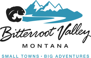 Bitterroot Valley Montana Logo with fish