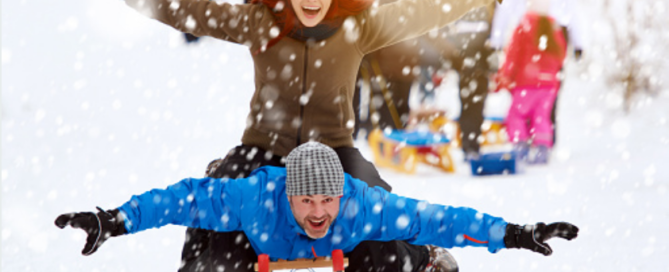 Sledding in Bitterroot Valley