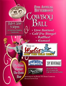 cowboy ball 2019 poster