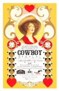 Bitterroot Cowboy Ball Poster 2018