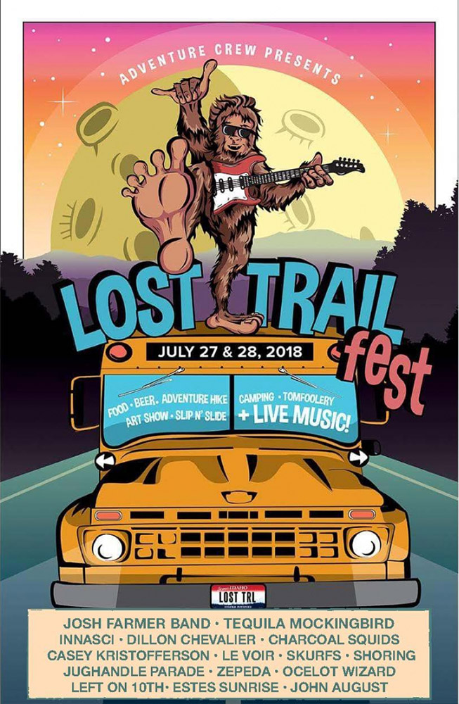 Lost Trail Fest Poster 2018